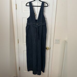 Anthropologie Indigo Denim Overalls